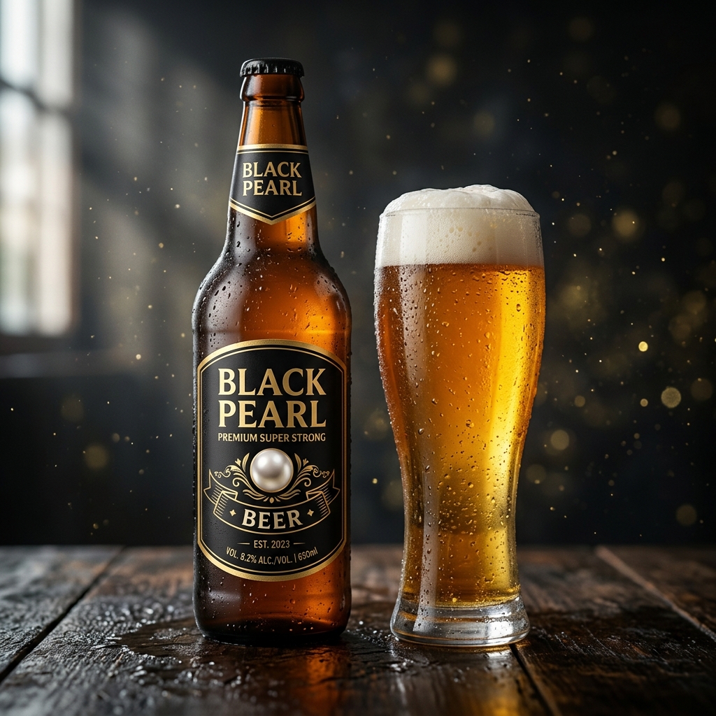 Black Pearl Premium Super Strong Beer